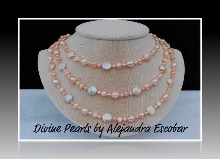 Delicate Fresh Water Pearl And Fruit Necklace main image 1