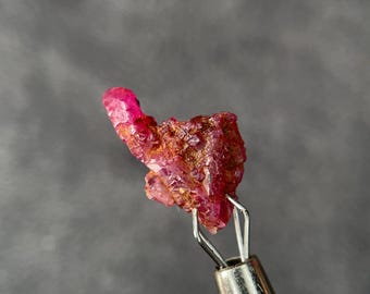 Natural 14 MM Ruby Specimen – Raw Unheated Red Crystal Mineral for Collectors, Healing, and Display