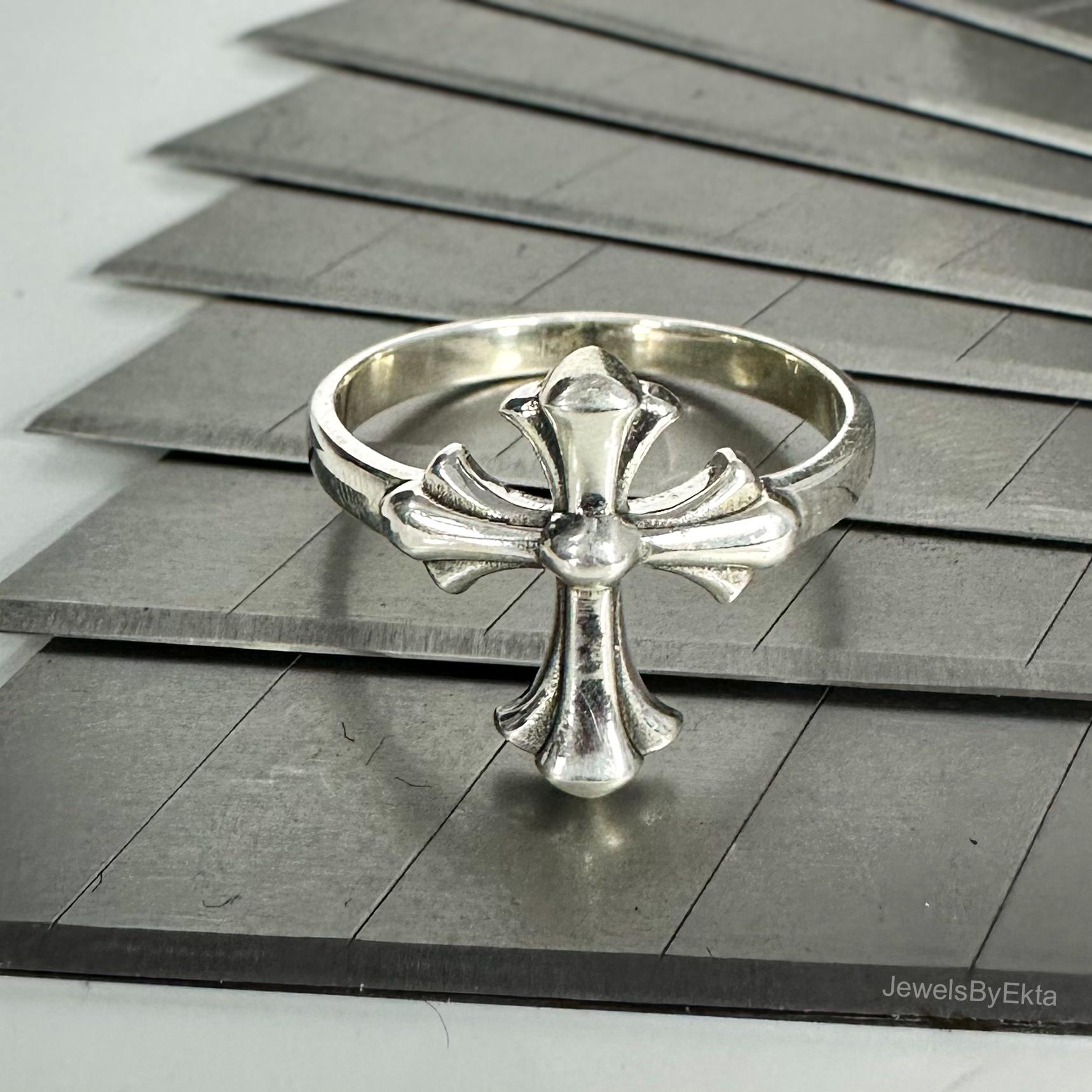 Chrome Hearts フレアニーリング 13号 US7 Chrome Hearts Ring Size 13 - Etsy
