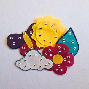 Busy Bag Spring Lacing Cards / Ultimate On-the-Go Skill Kit