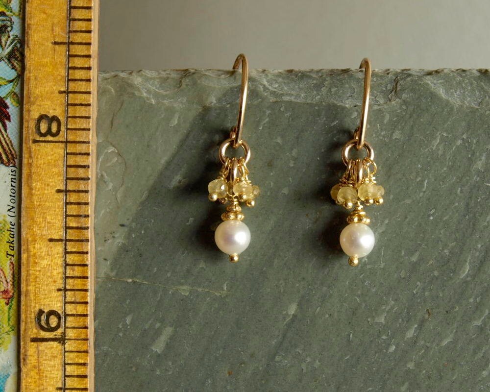 pearl and sapphire earrings pearl and sapphire earrings