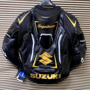 Chaqueta de carreras premium Suzuki Hayabusa: estilo icónico y máxima protección