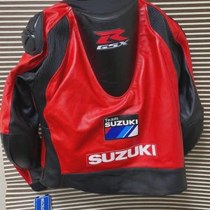 Suzuki GSX R Racing Jacket  Premium Leather Motorcycle Gear