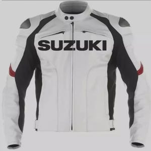 Chaqueta de motociclismo Suzuki: equipo de cuero premium para motociclistas