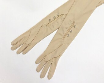 matte satin gloves