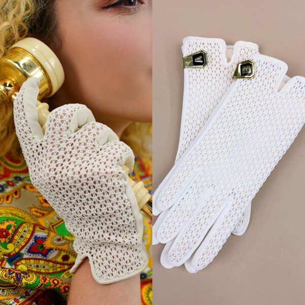 60’s Short Purple Gloves