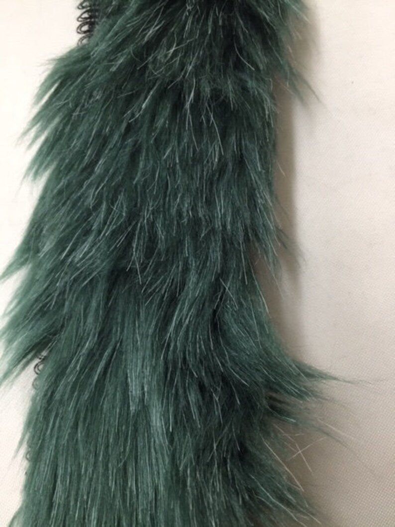 Faux Fur trim 2 Sold By The Yard Variety Of Colors Etsy