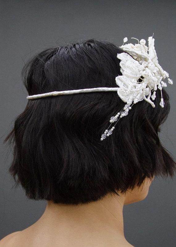 Vintage 1980s Art Deco Style Crown, Vintage Deads… - image 9