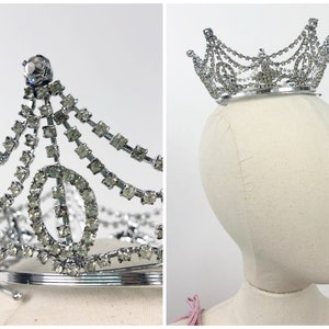 Vintage Princess Bride Tiara, Bridal Wedding Tiara, Vintage Crown, Wedding Accessories, Prom Tiara