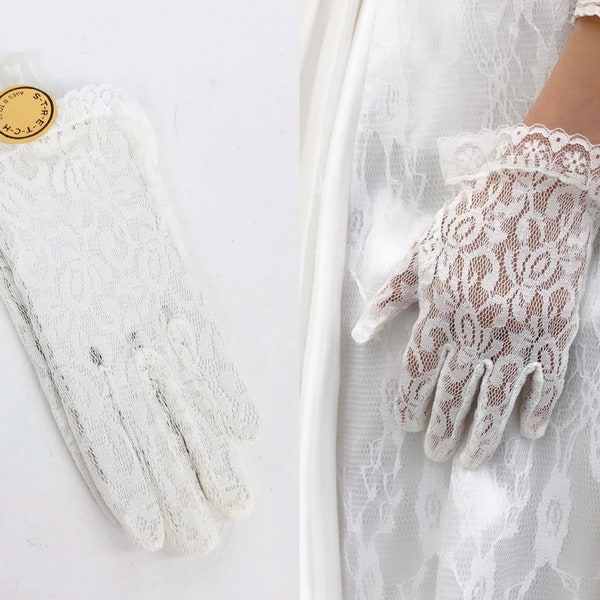 Lace Gloves Etsy