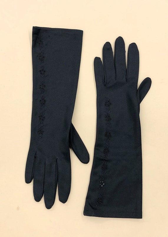 Edna Gloves, Vintage 1950s Deadstock Max Mayer & … - image 6