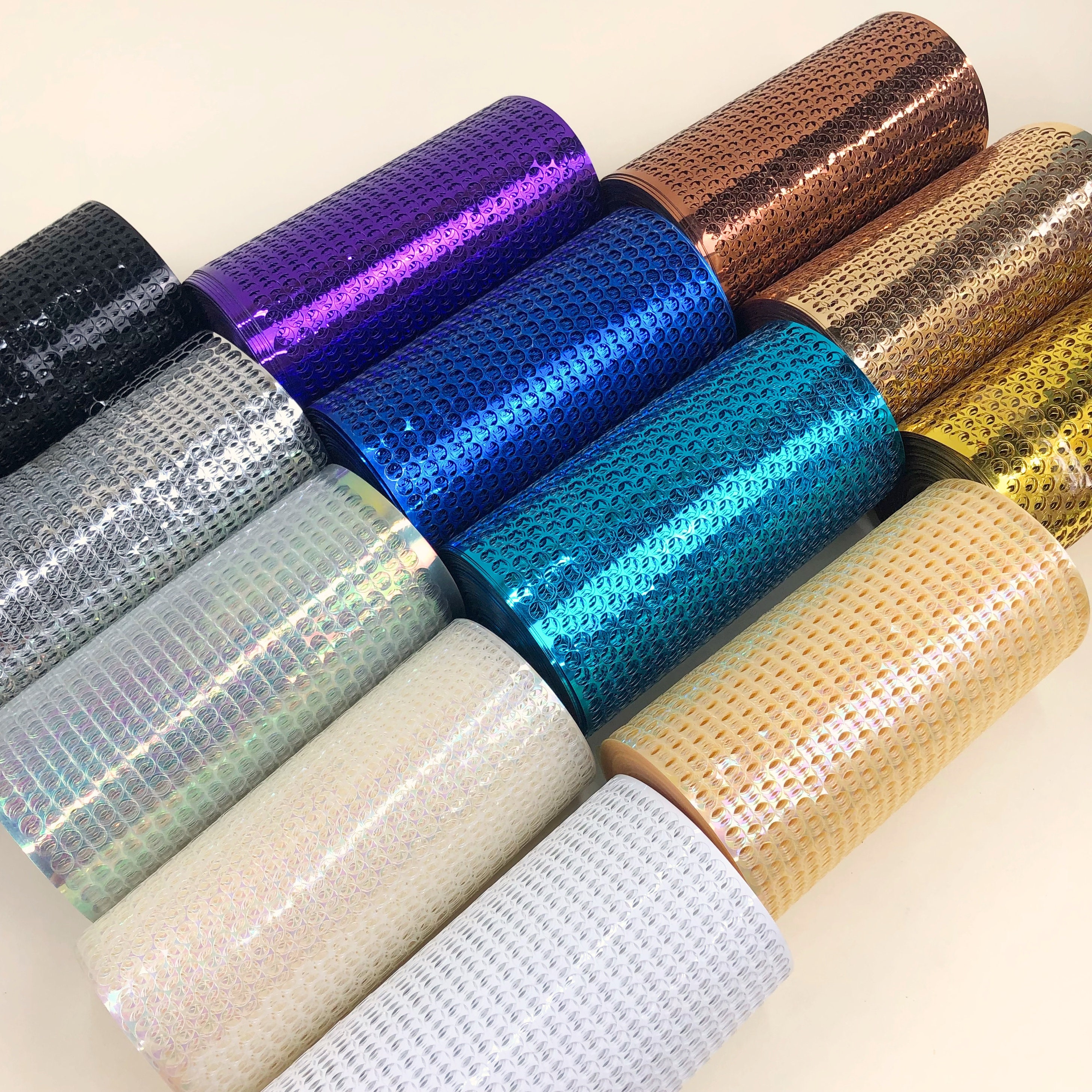 25 Feet of Colorful Sequin Ribbon