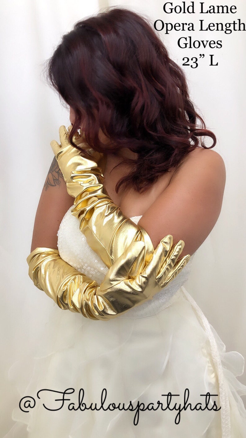 silver opera gloves silver opera gloves