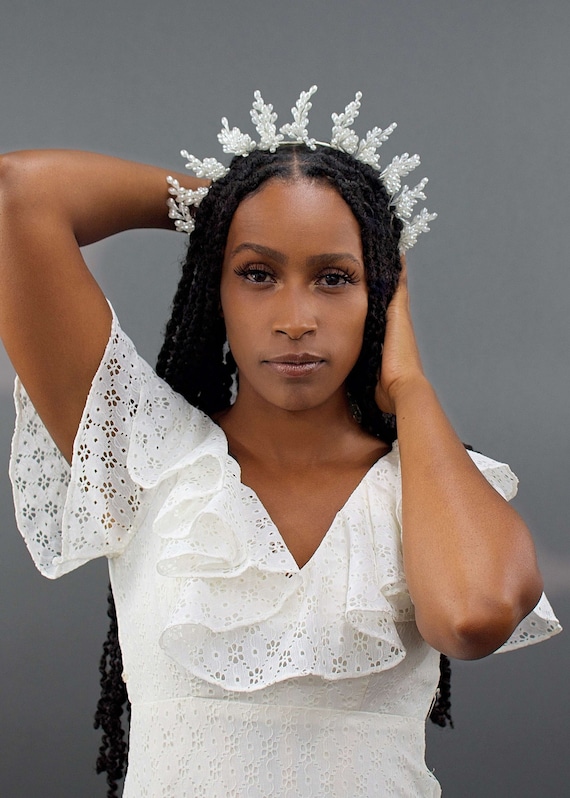 アンティーク ワックスフラワー | フランス ワックスフラワーの花冠と