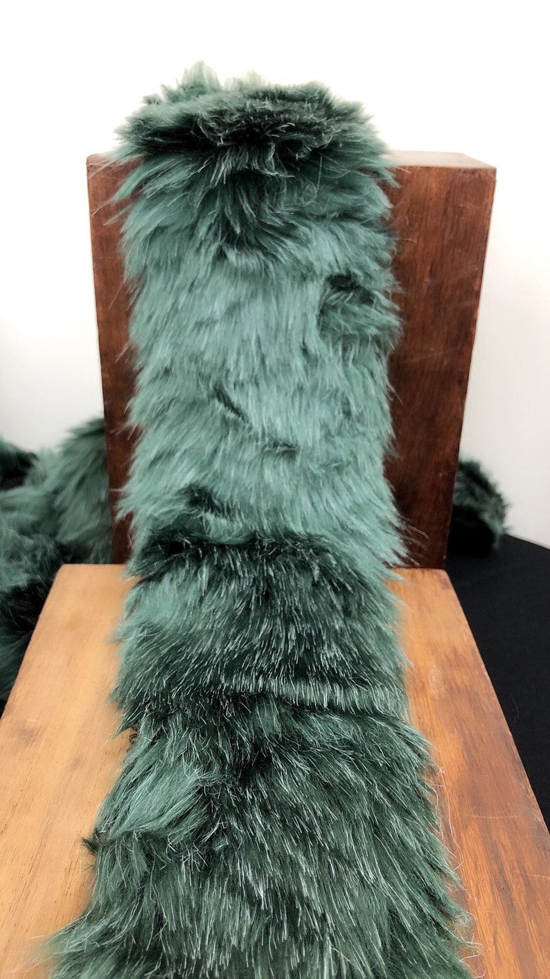 3 Inch Wide Faux Fur Trim Sold by The Yard Premium Faux Fur Etsy