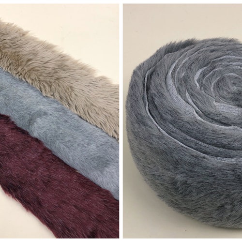 fake fur trim by the yard