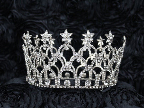 Rhinestone Crown,Game Of Thrones Crown, Pewter Cel