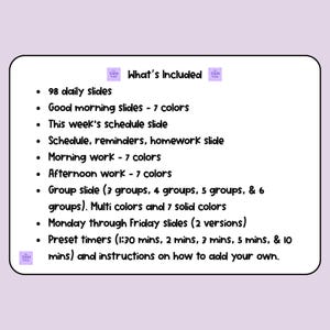 Editable Composition Themed Classroom Slides | Morning, Schedule, Group ...