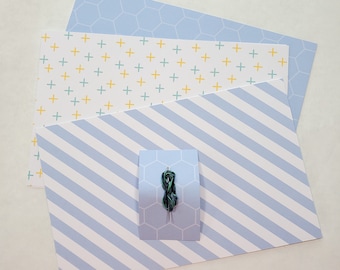 DIY Notebook Bookbinding Kit – Materials for Three Notebooks