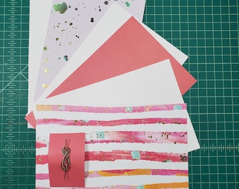 DIY Notebook Bookbinding Kit – Makes 3, Pamphlet Stitch Tutorial