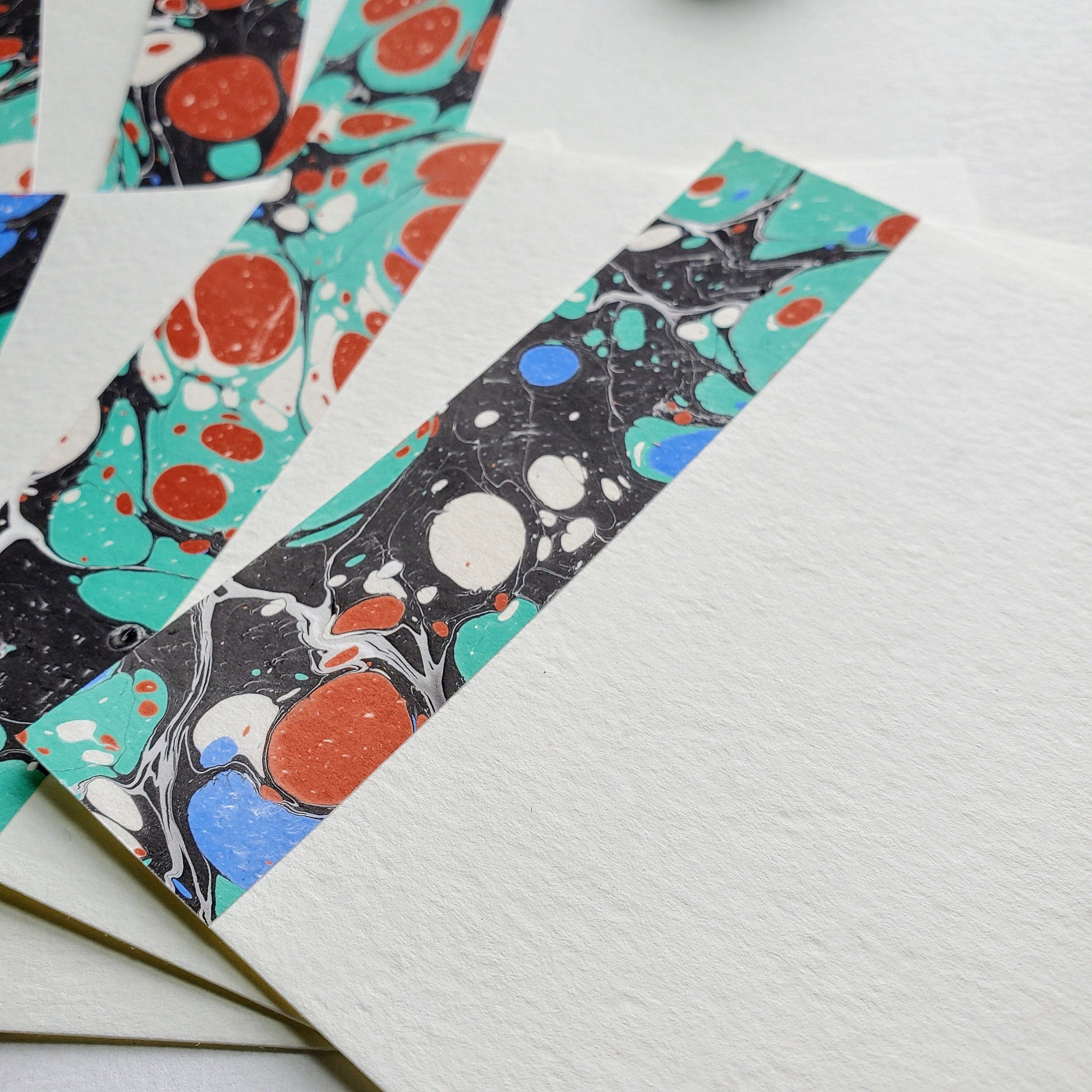 Marbled Note Cards - Etsy