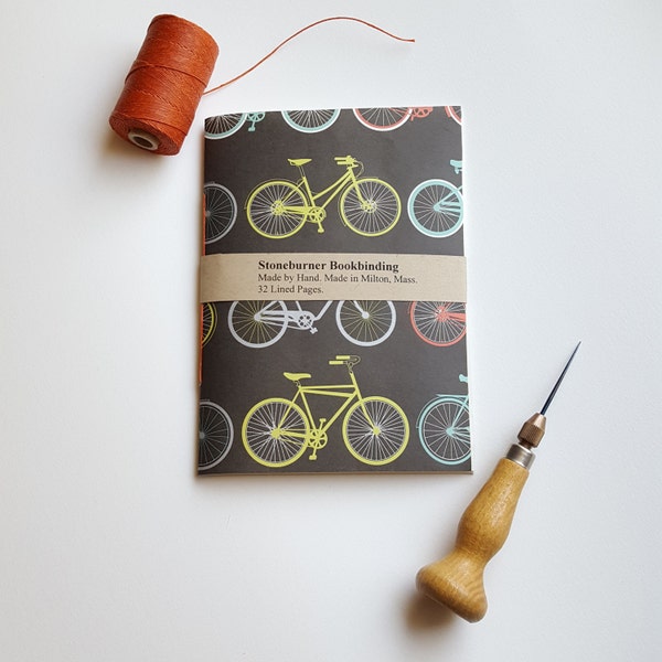 Bicycles Notebook - Bikes Journal - Pocket Notebook - Jotter - Diary