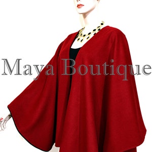 Reversible Cape Red/Black Merida