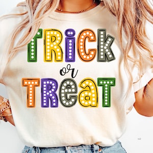 Halloween Trick or Treat PNG Halloween Png Girly Halloween png Autumn Png Trick or Treat Png Cute Trick or Treat Digital Download Fall Png