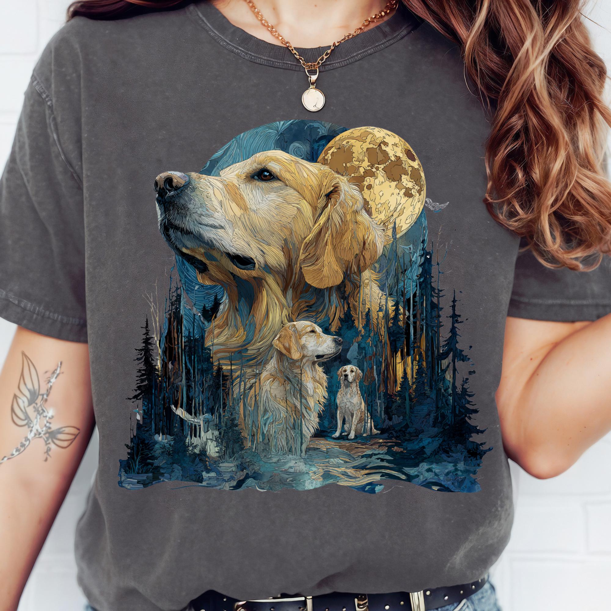 Vintage Golden Retriever PNG 90s Graphic Style Golden Sublimation ...