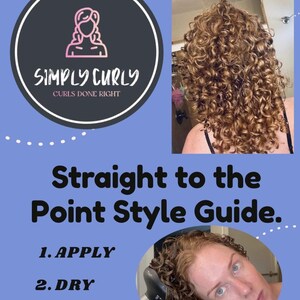 Curly Hair Style Guide I Curly Hair Video I Curly Hair How To Guide I Curly Hair Tutorial I Curly Hair Step By Step Instructions With Video