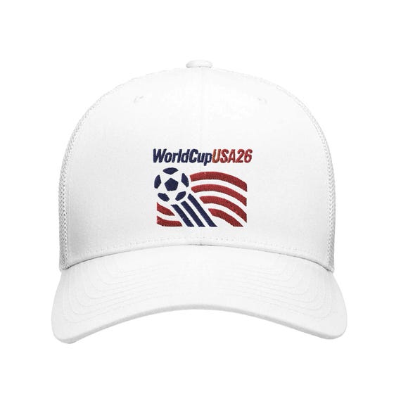 USA World Cup Hat - World Cup Trucker Hat - World cup 2026 Retro Trucker Cap | Flexfit 6606