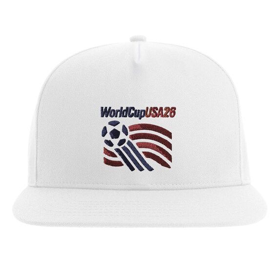 World Cup Hat - USA 2026 World Cup Flat Bill Cap | Yupoong 6007