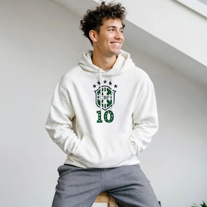 Brazil Soccer hoodie- world cup merchandise - Brazil football hoodie - Classic Unisex Pullover Hoodie | Gildan® 18500