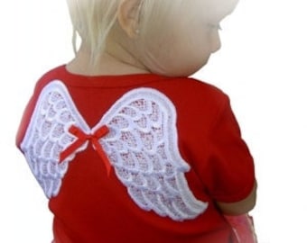 Angel Baby t-shirt in Red, Pink or Blue