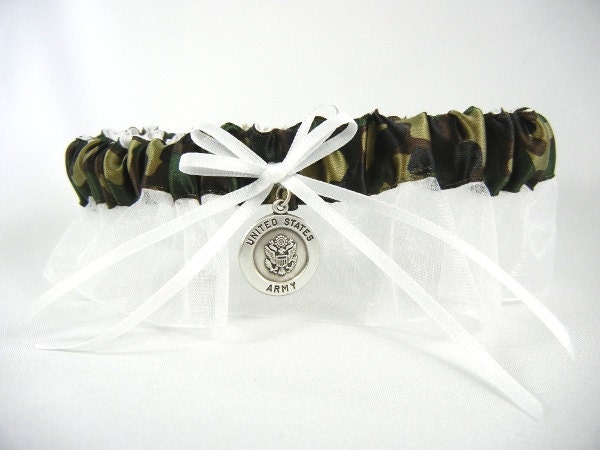 Camouflage Wedding Garter - Etsy