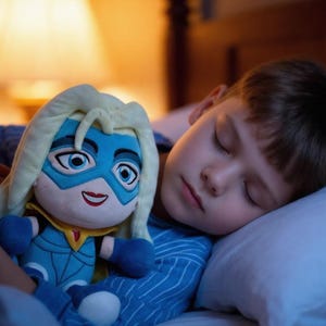 Peluche Dispatch para niños y bebés, muñeco de peluche suave y tierno con ojos bordados, adorable peluche para la decoración del dormitorio.