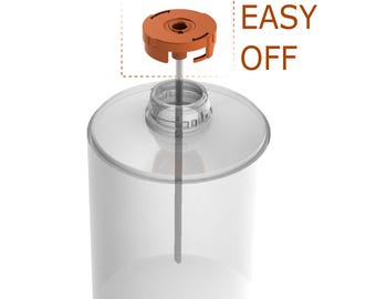 Adaptador de tapa de recarga fácil para dispensador de jabón de manos GORX Xiaomi (2 unidades), sin necesidad de hacer palanca