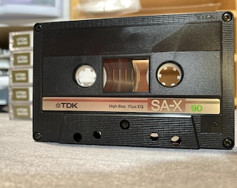 TDK SA-X90 High Bias Chrome cassette tape. Used, tested, plays great, rare. Type II, Cr02