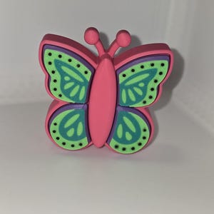 3D Printed Clicker Fidget - Butterfly Multi Clicker | PLA Filament | Sensory Toy | ASMR