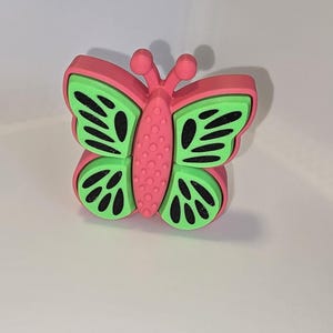 3D Printed Clicker Fidget - Butterfly Multi Clicker | PLA Filament | Sensory Toy | ASMR