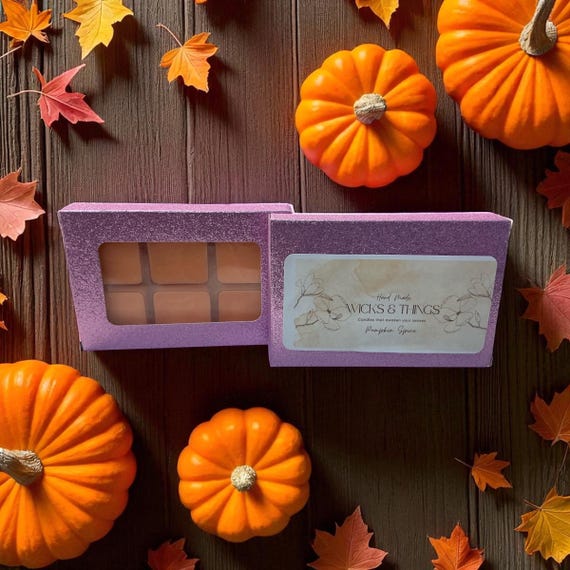 6 Square Wax Melts Pumpkin Spice
