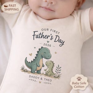 first fathers day matching set baby bodysuit product detail