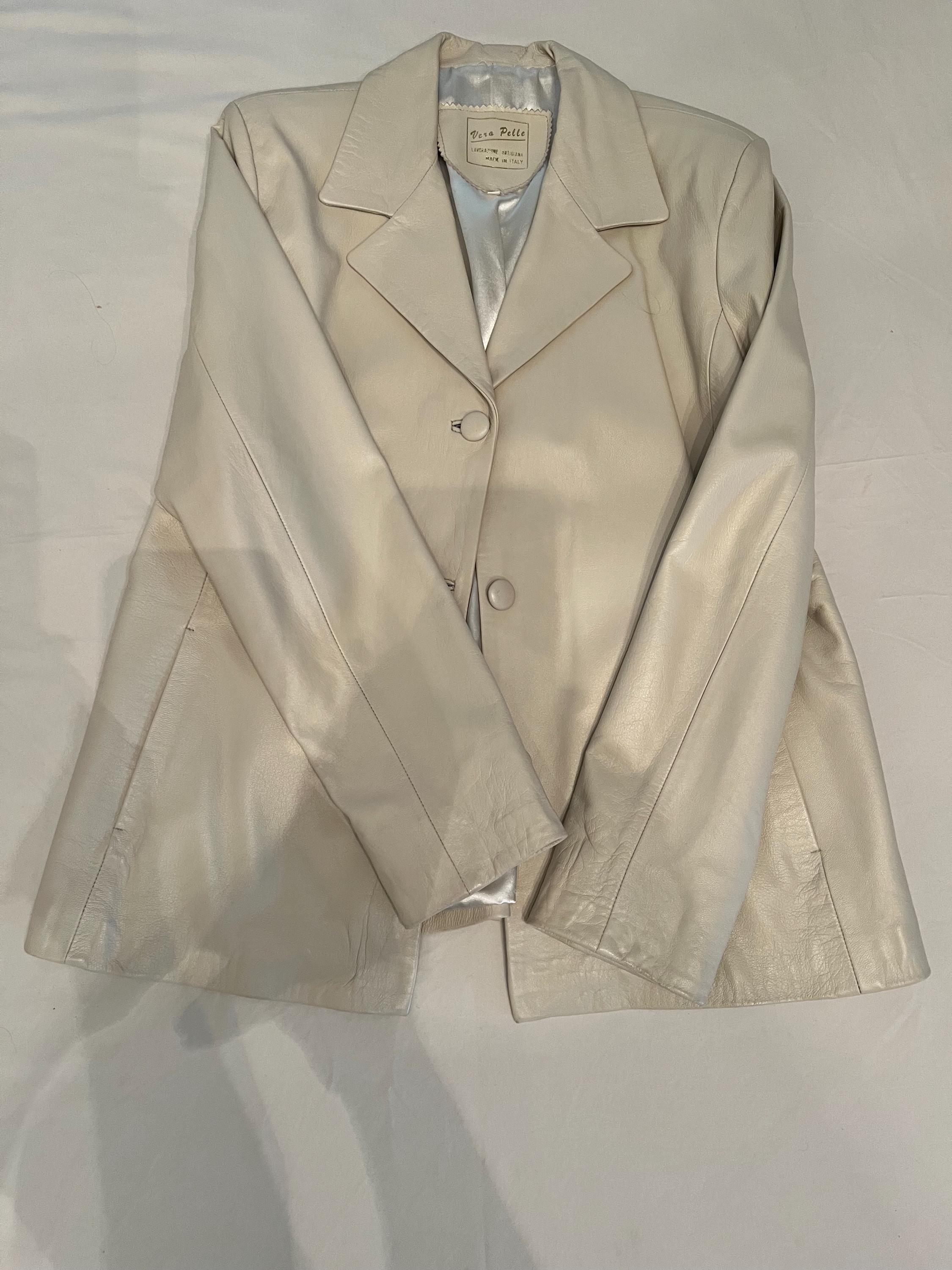 Vera pelle leather jacket - Etsy 日本