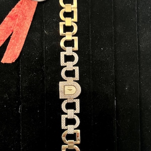 Vintage DKNY Women’s Watch | Circa 2000 | Sleek Gold-Tone Bracelet