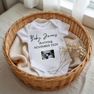 Digital Pregnancy Announcement, Digital Baby Reveal, Social Media Editable Template,Gender Neutral Announcement, Boho Pregnancy Reveal
