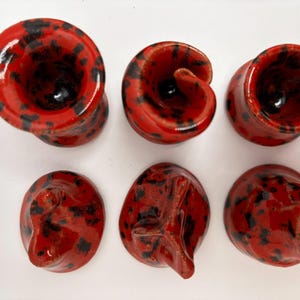 Handcrafted Ceramic Chess Set: Inverse Hierarchy Design, Functional Art