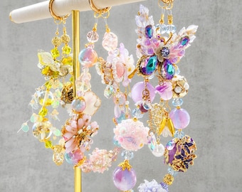 Butterfly Garden Charm, Magical Butterfly Purse Charm, Fairy Butterfly Keychain