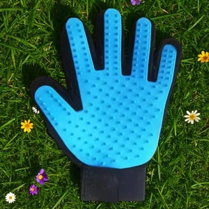Pet Grooming Gloves for Dogs & Cats – Cat Grooming Tool, Dog Brush, Pet Hair Removal, Deshedding Brush, Dog Grooming Supplies