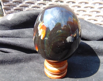 199 gr Shaped Egg 78x66x66 mm Indonesian Amber for Healing AJ1069