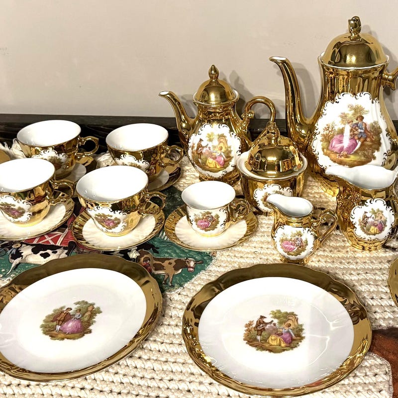Bavarian Tea Set - Etsy